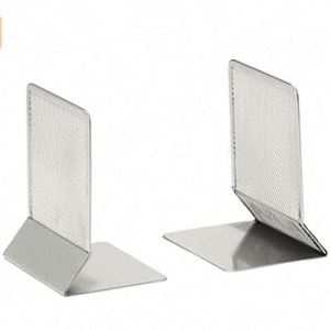 Los Mejores Sujetalibros Modernos de Malla Metálica, Juego de 2 Soportes para Libros de Escritorio, Sujetalibros de Malla Metálica - Product Image 5