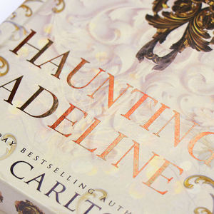 Impresión de Libros de Tapa Dura con Estampado UV/Foil Personalizado, Edición Especial, Libro de Ficción con Bordes Pintados - Product Image 6