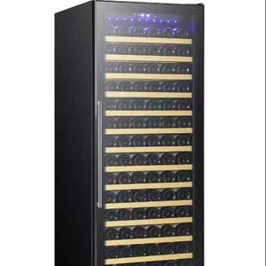 Jg166a sang trọng duy nhất rượu vang tủ lạnh trường hợp thép không gỉ Showcase nhiệt độ không đổi cao cấp rượu khách sạn - Product Image 1