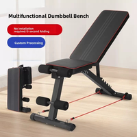 Banc de musculation, Chaise de fitness, Planche d'inversion, Chaise d'inversion à dossier, Appareil de redressements assis, Appareil d'exercices abdominaux, Très grande taille, Unisexe