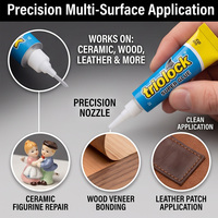 Colle transparente acrylique pour plexiglas et polycarbonate, tubes liquides adhésifs pour collage de feuilles, pack professionnel