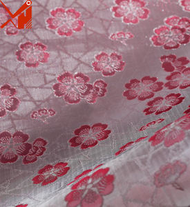 Revestimiento de Pared Tejido Metálico Floral - Tela Metálica Texturizada Personalizada para Arquitectura de Interiores de Lujo y Espacios Opulentos - Product Image 3