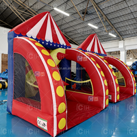 Jeux gonflables de carnaval sportifs, jeux gonflables populaires 4 en 1 pour adultes et enfants
