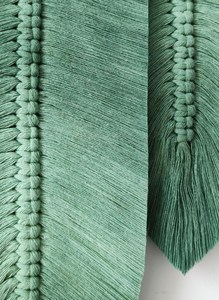 Sage Leaf Boho rame Colgante de pared Verde Gradiente de color Plant Lover Gift - NATURE SUNSET - Product Image 5