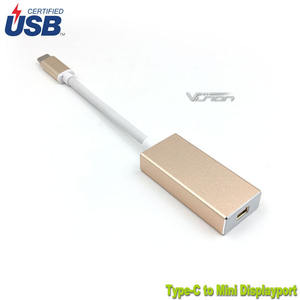 10 Gbps Velocidad <span class=keywords><strong>USB</strong></span> 3,1 Tipo <span class=keywords><strong>C</strong></span> <span class=keywords><strong>a</strong></span> <span class=keywords><strong>Mini</strong></span> <span class=keywords><strong>DisplayPort</strong></span> DP HDTV <span class=keywords><strong>Cable</strong></span> adaptador para Mac - Product Image 2