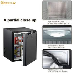 Mini Frigorifero per Auto e Casa in Acciaio Inox 30L, Frigo per Cosmetici e Bevande, Piccolo Refrigeratore - Product Image 6