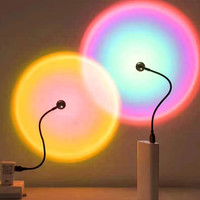 GL-UXD Guangli Lampe Sac à Main Monochromatique Intelligente USB Télécommande PC Lumière d'Ambiance LED Effet Coucher de Soleil