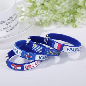Pulsera Deportiva Bordada con la Bandera Nacional de España 2026, Estilo Europeo, para Publicidad, Promoción, Viajes y Souvenirs, Venta al Por Mayor - Product Image 3