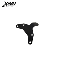 XIMU développe et fabrique indépendamment des composants en alliage d'aluminium usinés par CNC pour les supports de plaque d'immatriculation Light Bee.