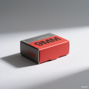 Boîte à balles de 9mm Boîte ondulée pliable Boîte de rangement pour balles - Product Image 3
