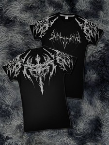 Camiseta Deportiva de Compresión para Hombre, Estilo Gótico, de Secado Rápido, Ajustada, de Manga Corta, para Gimnasio, Correr y Fitness - Product Image 6