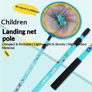 Épuisette à papillons pour enfants avec manche télescopique en acier inoxydable, <span class=keywords><strong>filet</strong></span> <span class=keywords><strong>de</strong></span> pêche rétractable pour la <span class=keywords><strong>plage</strong></span> - Product Image 6