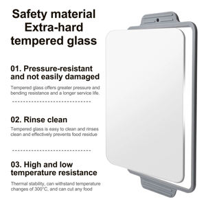 Tablas <span class=keywords><strong>de</strong></span> <span class=keywords><strong>cortar</strong></span> <span class=keywords><strong>de</strong></span> vidrio templado inastillables, <span class=keywords><strong>tabla</strong></span> <span class=keywords><strong>de</strong></span> <span class=keywords><strong>cortar</strong></span> transparente <span class=keywords><strong>para</strong></span> mostrador <span class=keywords><strong>de</strong></span> cocina, tablas <span class=keywords><strong>de</strong></span> <span class=keywords><strong>cortar</strong></span> <span class=keywords><strong>de</strong></span> vidrio <span class=keywords><strong>con</strong></span> <span class=keywords><strong>borde</strong></span> antideslizante - Product Image 5
