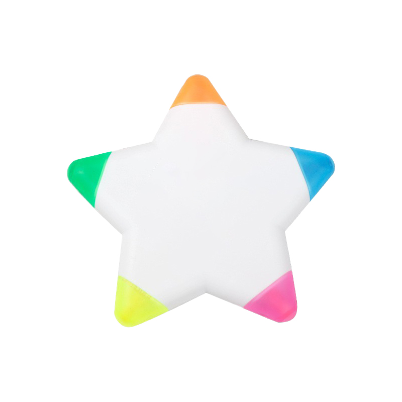 Estrella Plana - 5 Colores