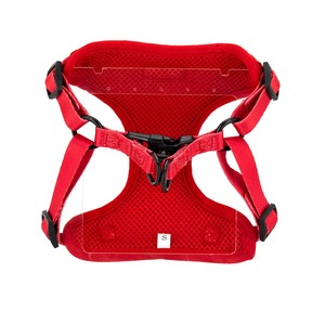 Arnés para Perro con Logotipo Personalizado, Arnés de Lujo de Malla Suave y Transpirable, Arnés de Terciopelo Rojo de Diseño que Evita que el Perro se Empuje - Product Image 3