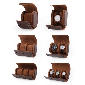 <span class=keywords><strong>OJR</strong></span> OEM/ODM Reise-Uhrenbox aus Leder, Tragbare Luxus-Uhrenbox, Verpackung für Uhren, Uhren-Rollkoffer - Product Image 6