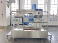 All-in-one hygiënestation laarzenwasmachine met handwasdesinfectie en -droging voor voedingsfabrieken