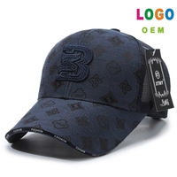 Casquette de baseball structurée 6 panneaux de haute qualité pour homme, personnalisable avec logo brodé, en polyester, style trucker, vente en gros