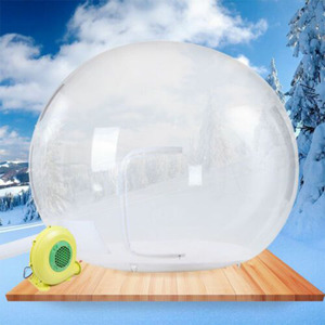 Outdoor Hotel <b>Inflatable</b> Glamping Geodesic <b>House</b> Camping Bubble Big Dome Tent Customized Bubble Outdoor Hotel Inflatab - Product Image 6