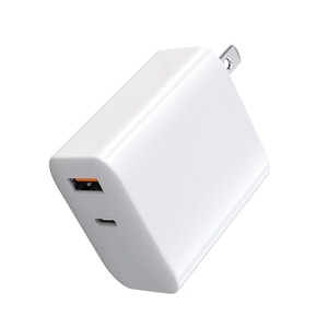 20W Dual Ports USB <b>C</b> Wall <b>Charger</b> Gan Material Overcurrent Protection For Mobile Phone - Product Image 3