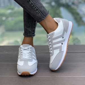 Chaussures à plateforme à bout rond pour femmes, chaussures décontractées, <span class=keywords><strong>mocassins</strong></span> à lacets, taille 43, mode <span class=keywords><strong>2022</strong></span> - Product Image 2