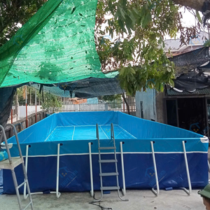 สระว่ายน้ำพกพา วัสดุ PVC ยี่ห้อ Thuy Linh รับประกัน 3 ปี จากเวียดนาม รับประกันความปลอดภัยระหว่างการขนส่ง - Product Image 5