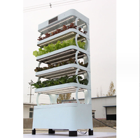 Jardin intelligent d'intérieur, armoire hydroponique intelligente pour légumes, agriculture verticale, systèmes de culture hydroponique à domicile