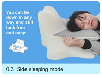 Vente chaude Oreiller de lit en mousse à mémoire de forme cervicale orthopédique multifonctionnel personnalisé pour dormir