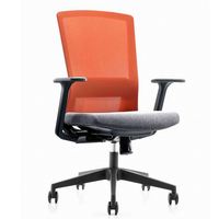 Remplacement d'accoudoirs pour chaise de bureau professionnelle, grande taille, en vinyle géométrique coloré moderne, avec base en inox
