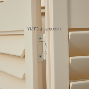 Bán Hot rắn Basswood plantation màn trập phổ biến sơn màu đen/trắng cửa chớp bằng gỗ Tier trên Tier cửa chớp - Product Image 6