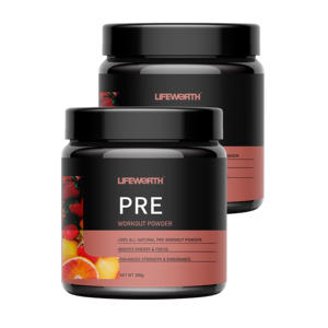 Lifeworth Pre-Workout Poeder Met Creatine Monohydraat Beta-Alanine Groene Thee Bcaa Aminozuren Cafeïne Energie <span class=keywords><strong>Keto</strong></span> Vriendelijk - Product Image 6