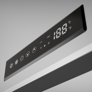 Panel de techo negro de calefacción infrarroja de cristal de carbono portátil e independiente Horario de yoga caliente de baja energía - Product Image 3
