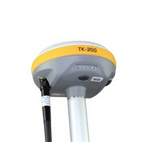 TopTech TK200 1408 Kanal Penerima GPS/GNSS Visual AR Mesin Survei Presisi RTK Berperingkat IP68 Kecepatan Pembaruan 20Hz untuk Survei Lahan