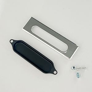 Görünmez SS304 gizli kolları gömme oluk kabine çeker dolap sürgülü kapı kolu mobilya donanım toptan - Product Image 3