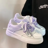 Chaussures de marche décontractées pour femmes, à lacets, dégradé de couleurs, semelle extérieure en caoutchouc antidérapante, logo personnalisé, vente en gros