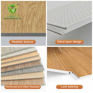 Suelo SPC de 8.0mm para Apartamentos de Diseño, Núcleo Rígido de 6.5mm con Acolchado IXPE de 1.5mm, Diseño de Madera - Product Image 4