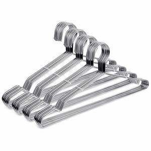 Cintres métalliques en fil de fer galvanisé pour vêtements, personnalisables, pour chemises, vente en gros à bas prix - Product Image 1