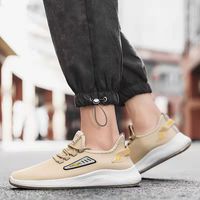 Chaussures décontractées pour hommes en tissu de coton, baskets de marche, prix d'usine, moins cher, printemps, PVC, vente en gros, chaussures pour hommes