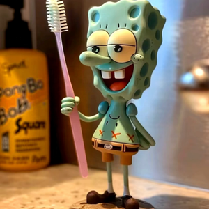 <span class=keywords><strong>Bob</strong></span> the SquarePants Octopus Résine Ornement de bureau fait à la main Porte-stylo et brosse à dents mignon pour salle de bain pour les vacances et les cadeaux - Product Image 3