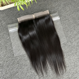 Fermeture frontale en dentelle HD 13x4, cheveux humains vierges vietnamiens, 14-18 pouces, dentelle invisible effet peau pour femmes - Product Image 3
