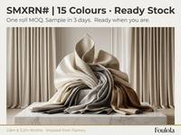 Rideau occultant en velours uni 500 GSM, triple tissage, 90-95% d'ombrage, double face, doux, chaud, acoustique, thermique, 2,8-3,2 m