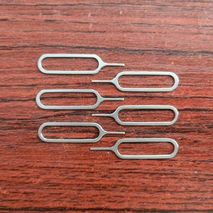 Chất lượng cao thép không gỉ tùy chỉnh Sim thẻ <span class=keywords><strong>pin</strong></span> Sim Opener công cụ cho tất cả các điện thoại thông minh Điện thoại di động hiệu quả Sim Thẻ ejector <span class=keywords><strong>Pin</strong></span> - Product Image 1