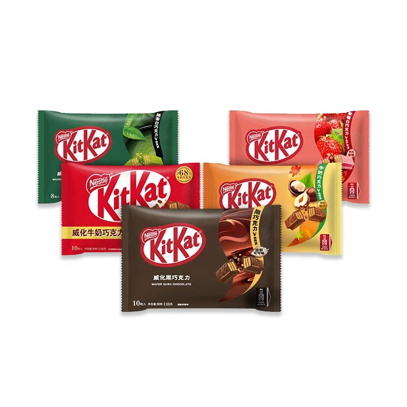 KitKat Schokoladen waffel Matcha Milch Dunkle Schokolade Kit Kat Keks Exotische Süßigkeiten Exotische Snacks