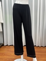 Pyjama en modal pour femme, taille plus, très doux, 2 pièces, vêtements de nuit, vêtements de maison, inspiré des designers, pyjama de nuit