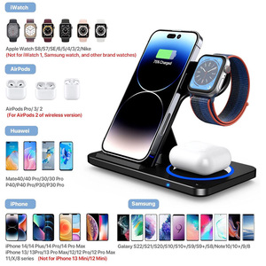 Tanghu Smart Home System Nuevo soporte de carga inalámbrico para teléfono móvil 3 en 1 Multifuncional plegable magnético portátil - Product Image 5