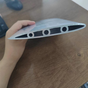 Profilo airfoil in alluminio estruso OEM con lavorazione cnc per canottaggio in barca a vela - Product Image 4