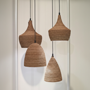 Haute Qualité Moderne Seagrass Rotin Bambou Tissé À La Main Personnalisable Lustre Abat-Jour pour La Maison Café Décor - Product Image 1
