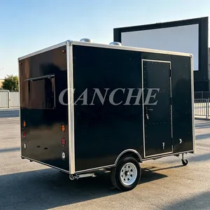 Cuisine mobile entièrement équipée, chariot de vente de glaces, beignets et desserts, remorque alimentaire mobile - Product Image 1