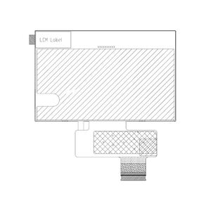 Tianma TM050RDZG03-30 WVGA LCD Module 800×480 16.7M Rich Colors AGV Equipment <b>Control</b> Screen - Product Image 3
