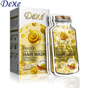 Dexe Argan dầu ô liu dầu dừa collagen Tóc Mặt nạ đặc biệt gói không thường xuyên túi 25ml * 10 nhà máy nhãn hiệu riêng tùy chỉnh OEM - Product Image 2